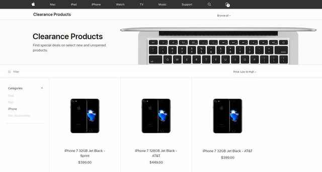 苹果宣布清仓iPhone 7系列！或为明年发布新机做准备